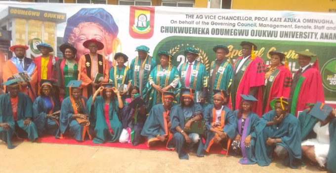 Ojukwu Varsity matriculates 8000 students for 2024/2025 session