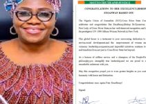 NUJ Congratulates Her Excellency, Bishop (Dr.) Eyoanwan Bassey Otu on induction into UN 1000 African Women Network