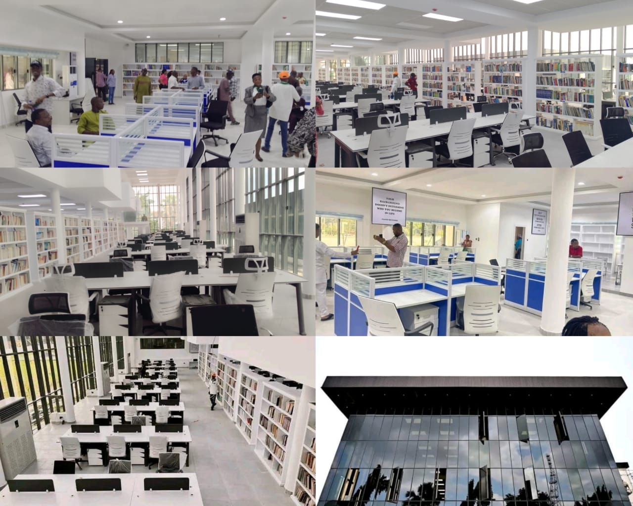 Journalists marvel at the astonishing beauty of newly renovated Cross River State Library