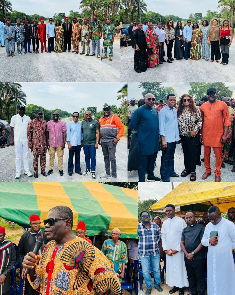 High Chief Higgins Peters lauds Gov Otu, creates awareness on ongoing Okuku-Okpoma-Mfum Road Construction
