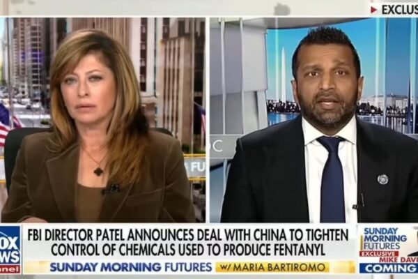 Kash Patel Details China Trip Pressuring ‘Number One Adversary,’ New Actions To Ensure Fentanyl Crisis Is ‘Turned Off’