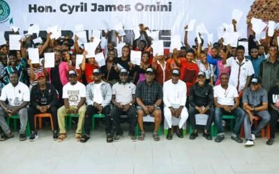 Education Remains a Vital Tool for Empowerment, Sustainable Development - Hon. Omini