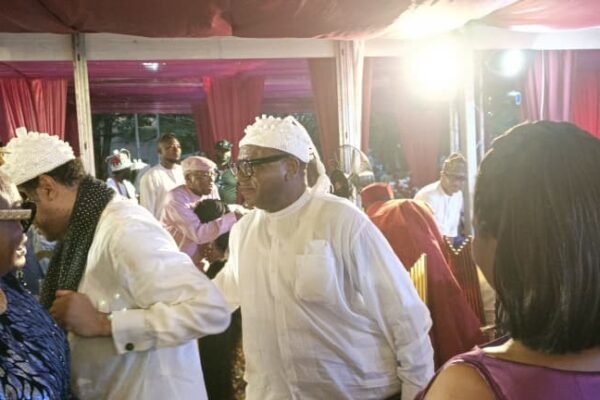 C'River NDDC Rep, Rt. Hon. Orok Duke, Congratulates Donald Duke on Daughter’s Traditional Marriage