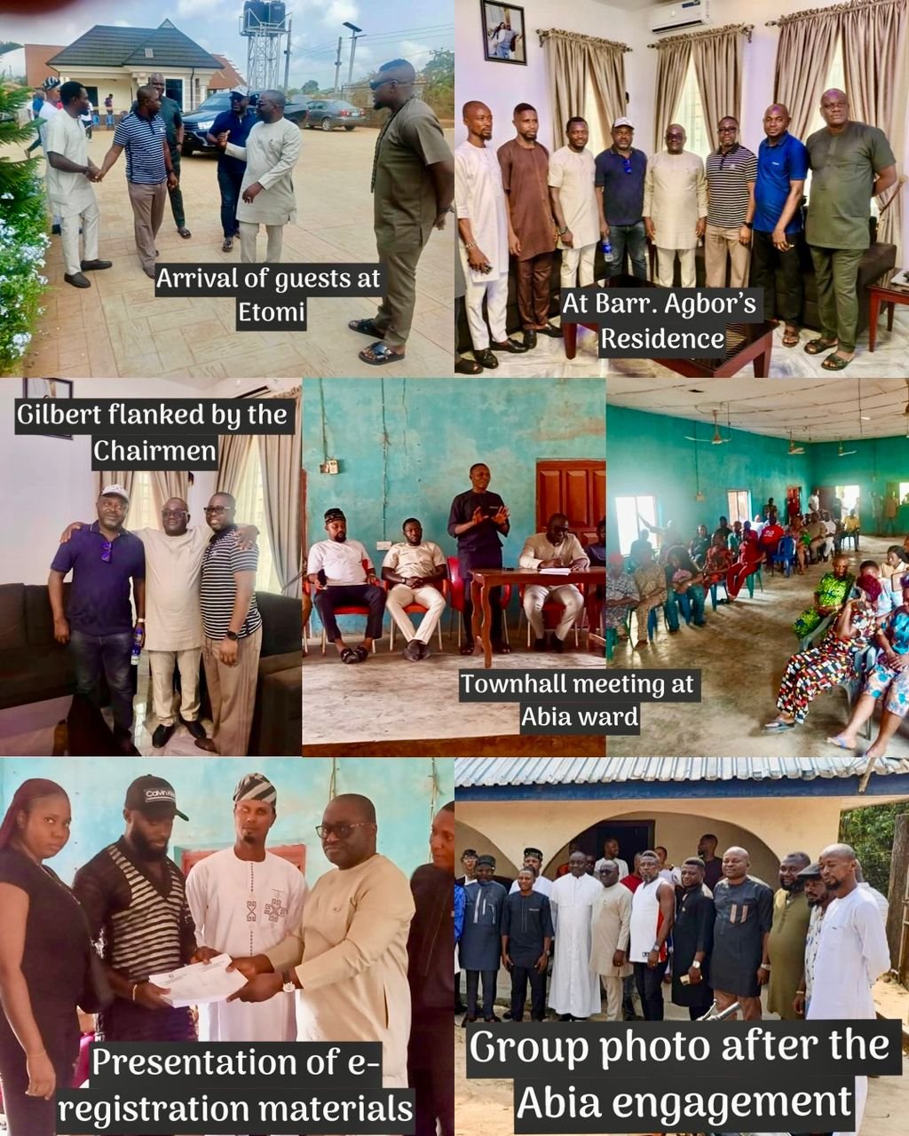 Otu’s Adviser, LG Chairmen Intensify Grassroots Drive for APC E-Registration in Cross River