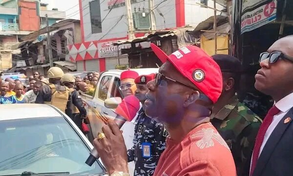 Sit-At-Home: Gov Soludo Leads Soldiers to Shut Down Onitsha Main Market