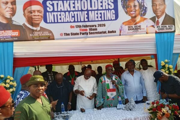 2027: Anambra APC endorses Tinubu for second term