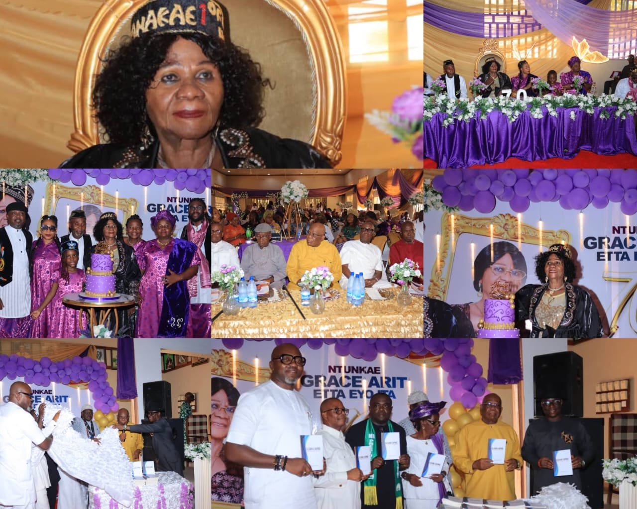 Day Calabar stood still for Queen Mother of Ejagham Nation Worldwide Ntunkae Grace Eyo Ita at 70