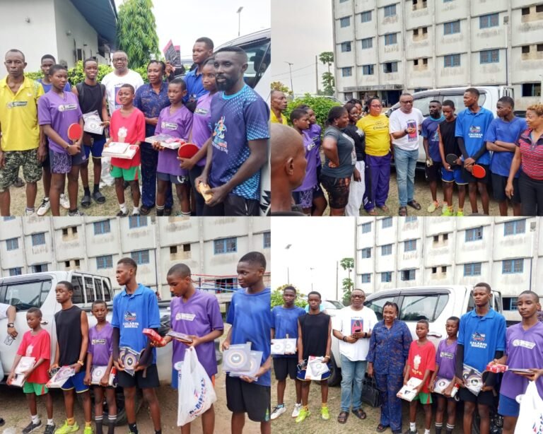 Niger Delta Games 2026: Canaan Table Tennis Club Chairman, Rt Hon Orok Duke Donates Equipment, Cash to Team Cross River