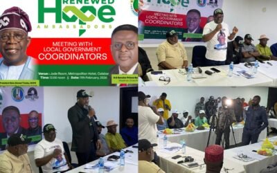 2027: Renewed Hope Ambassadors sets agenda for local government coordinators in C’River