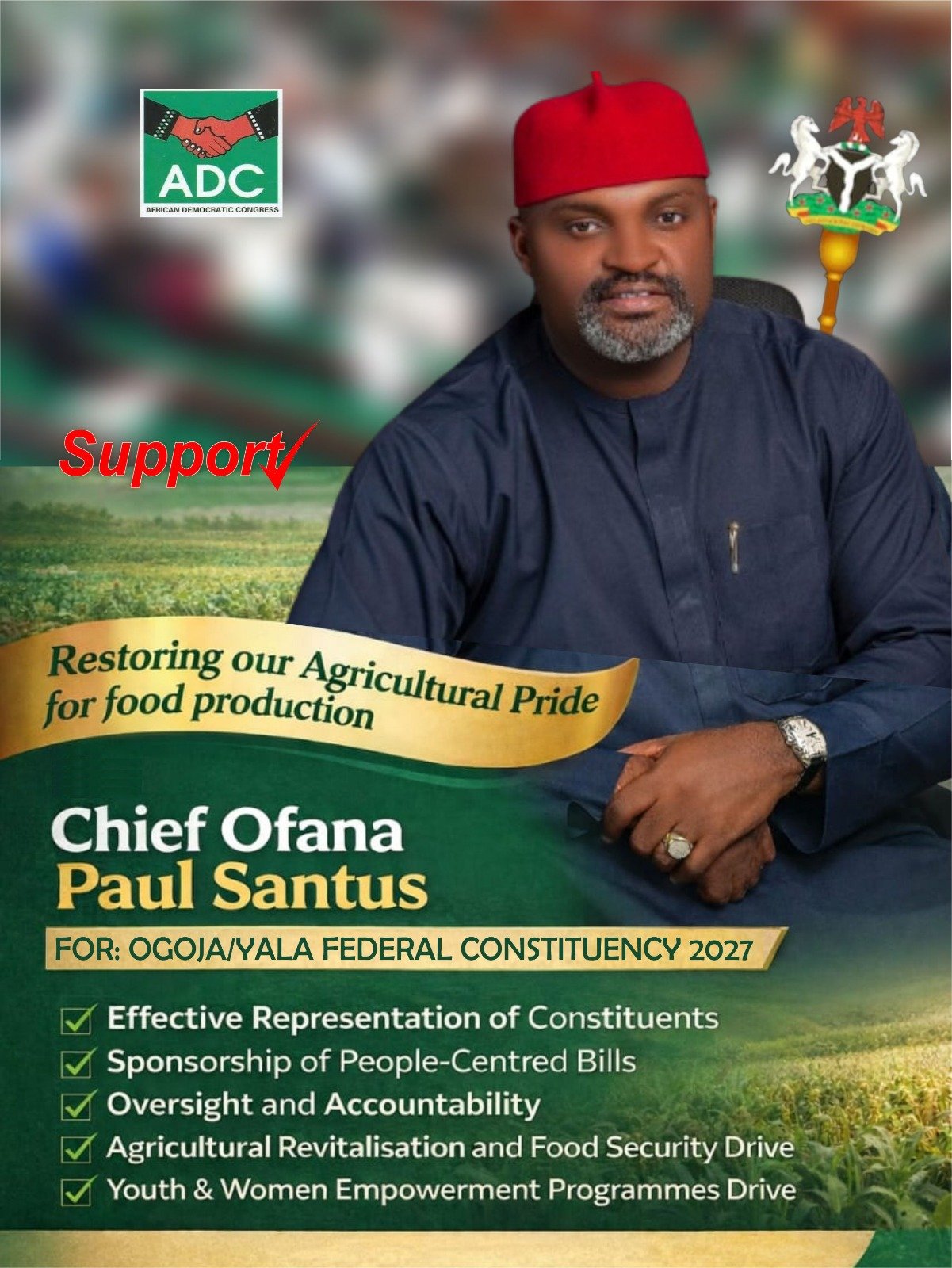 Restoring Our Agricultural Pride for Food Production